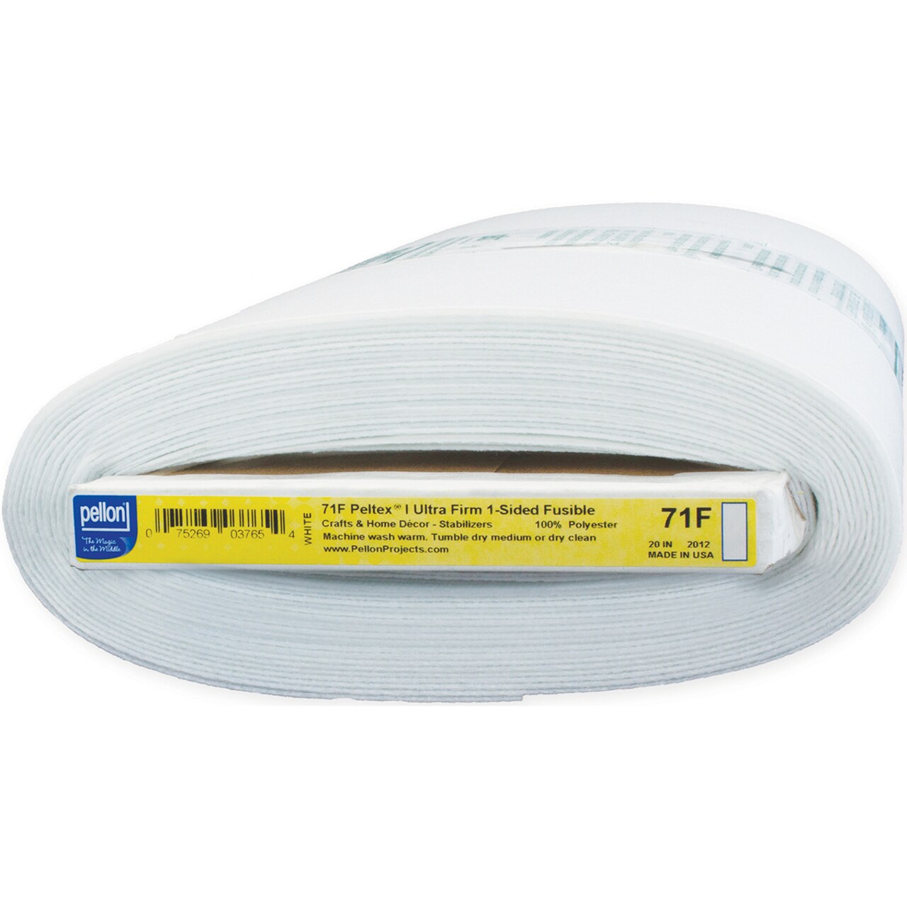 Pellon Peltex 1-Sided Fusible Interfacing-White 20"X10yd